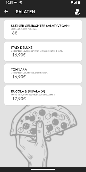 Deine Pizzeria Ritteria Screenshot 2