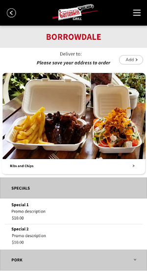 Garfunkels Take-Aways Screenshot 1
