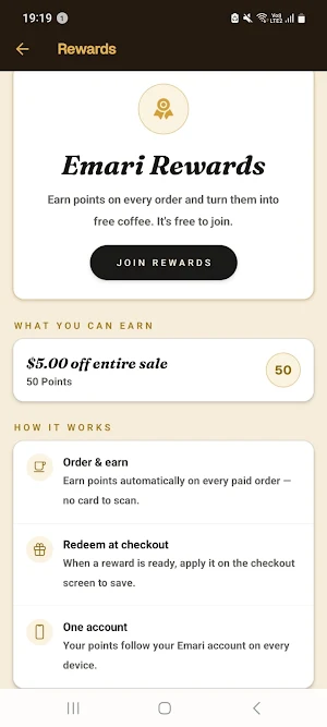 Emari Roast Cafe Screenshot 2