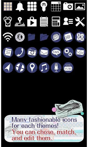 -Marine Collage- Theme +HOME Screenshot 3