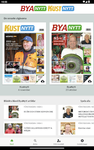 Byanytt Kustnytt Screenshot 2