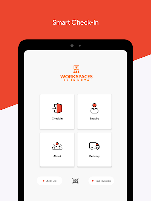 WORKSPACES Visitor Management Screenshot 0