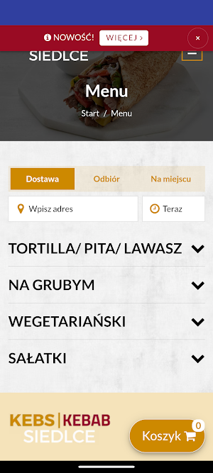 Kebs Kebab Siedlce Screenshot 0