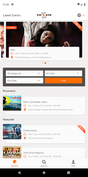 Krazy Tickets Screenshot 0