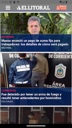 Diario El Litoral Screenshot 0