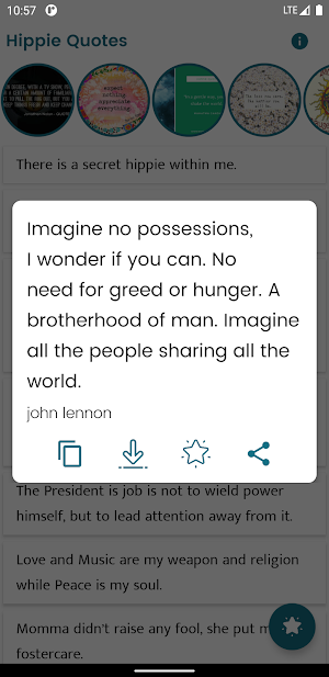 Hippie Quotes and Sayings Screenshot 2