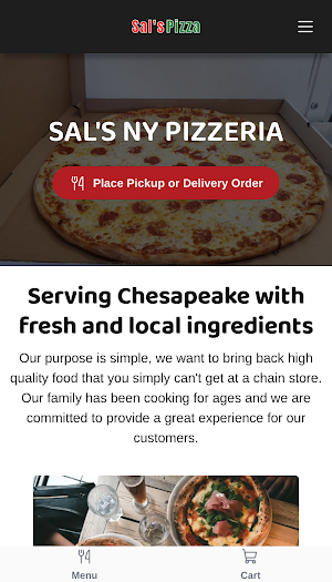 Sal's NY Pizzeria Screenshot 0