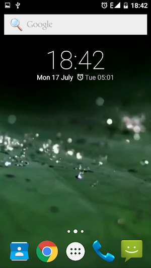 Rain HD Video Wallpaper Screenshot 3
