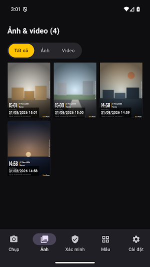 TimePhoto: Timestamp Camera Screenshot 1