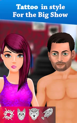 Tattoo simulator : Saloon Art Screenshot 3