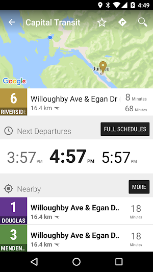 Juneau Capital Transit Bus - MonTransit Screenshot 1
