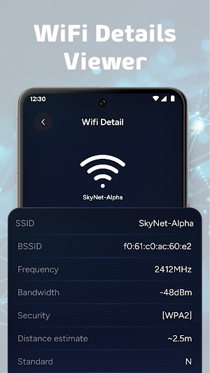 Wifi Analyzer: Wifi Password Screenshot 3