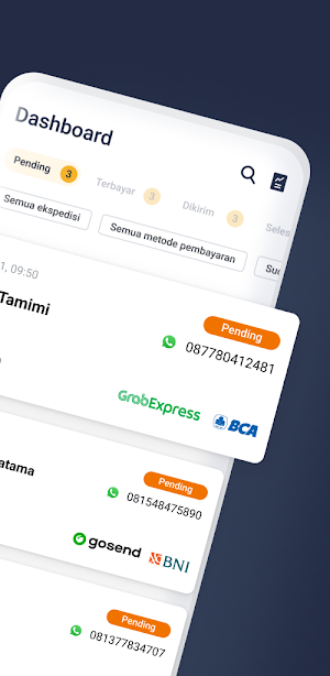Keyta - Bisnis & Pengiriman Screenshot 1