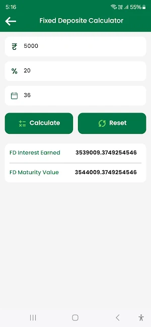 LoanGod - EMI Loan Calculator Screenshot 2