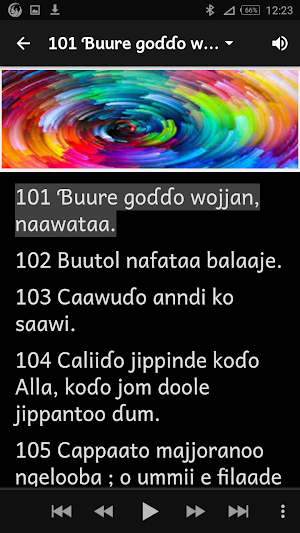 Fulfulde proverbes avec audio vol.1 Screenshot 3