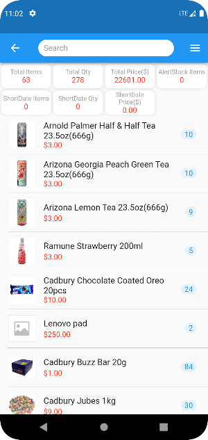 SWOT Retail Screenshot 2