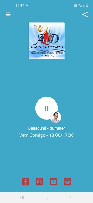 Rádio AD Um novo Tempo Screenshot 0