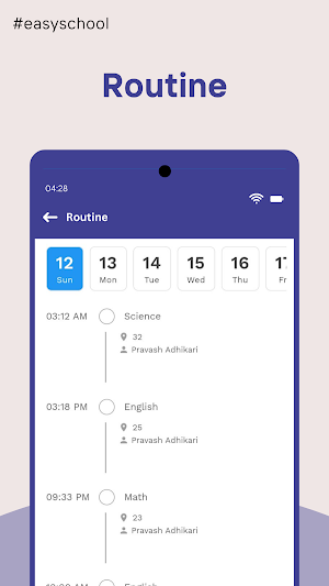 Vidhyapunja English Sec School Screenshot 1