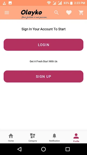 Olayko Multivendor Marketplace Screenshot 1