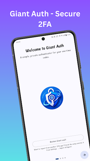 Giant Auth - Secure 2FA Screenshot 0
