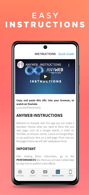 AnyWeb Magic Trick - Force Everything Anywhere Screenshot 2