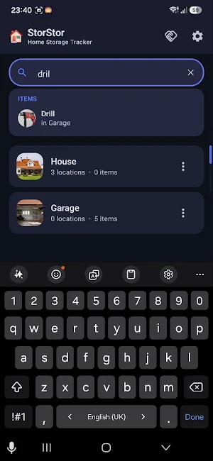 StorStor - Home Organizer Screenshot 1