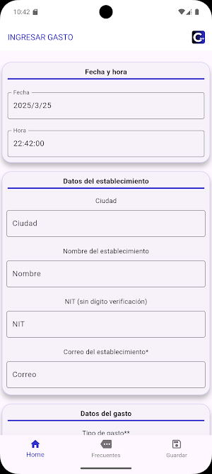 Clear App Screenshot 1