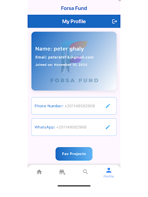 Forsa Fund Screenshot 2
