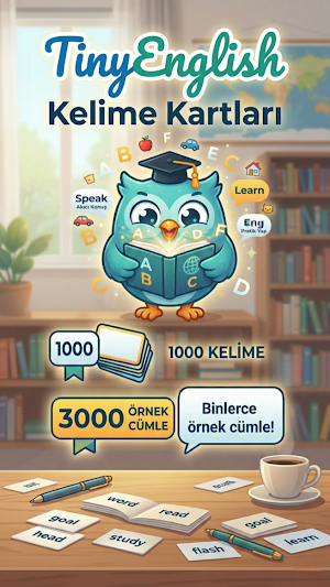 TinyEnglish Kelime Kartları Screenshot 0