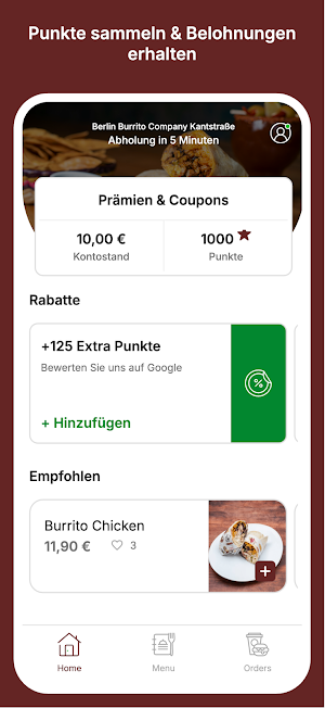 Berlin Burrito Company Screenshot 0