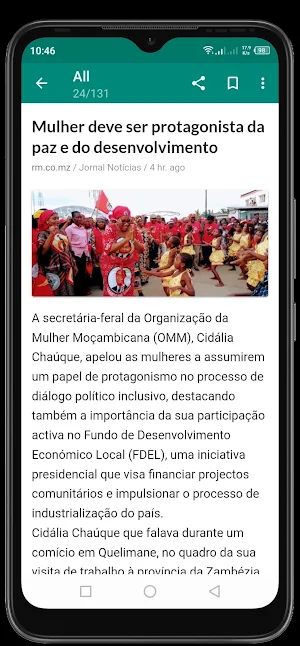 Moçambique Notícias Screenshot 3