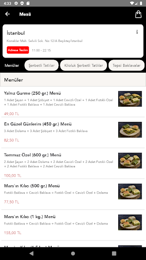 Şayan Baklava Screenshot 1