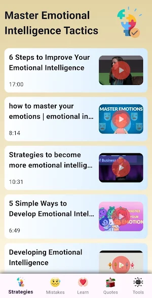 Emotional Intelligence Mastery Screenshot 2