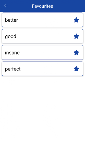 English-Uzbek Dictionary Screenshot 2