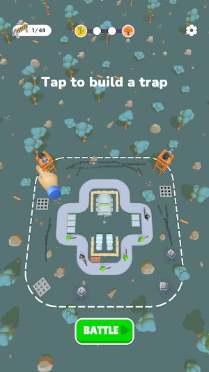 Hyper Loop Zombie Defense Screenshot 0