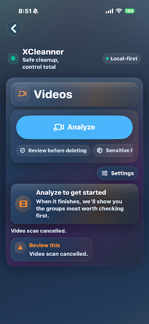 XCleanner Screenshot 1