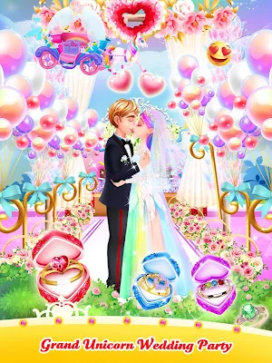 Unicorn Wedding Party - Trendy Wedding Screenshot 3