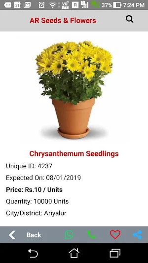 AR Seeds and Flowers Screenshot 3