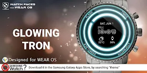Glowing ElecTRONic Watch Face Screenshot 0