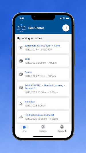 DSE RecCenter Screenshot 3