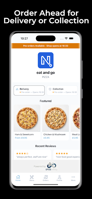 Eat and go Screenshot 0