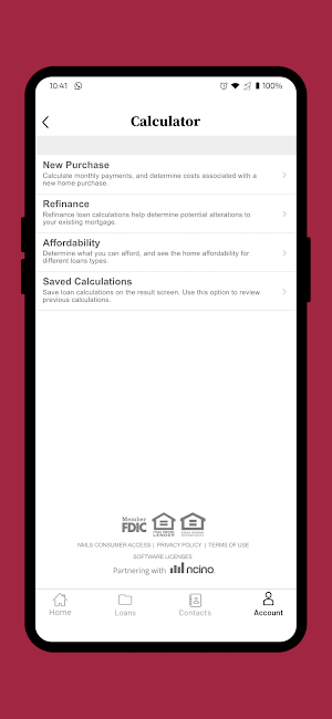 VCNB Mortgage Screenshot 3