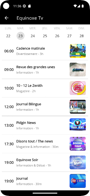Cameroon TV Live Screenshot 2