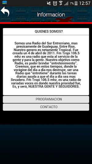 Fm Tropi 106.5 mhz Screenshot 3