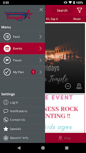 Discover Temple TX! Screenshot 0