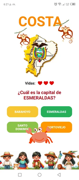 Ecuador Quiz: Provincias Screenshot 0