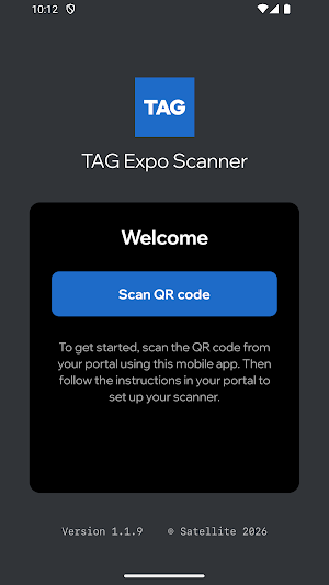 TAG Expo Scanner Screenshot 0
