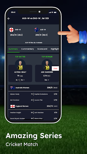 Live Cricket TV HD Screenshot 3
