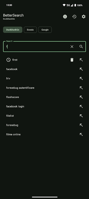 BetterSearch Screenshot 2