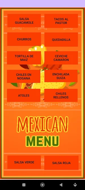 RECETA MEXICANA Screenshot 1
